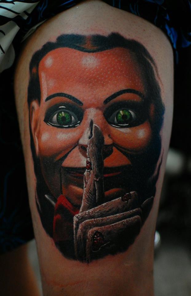 scary creepy tattoo horror film movie amazing Marci Artist Künstler Tätowierer best bester bestes top