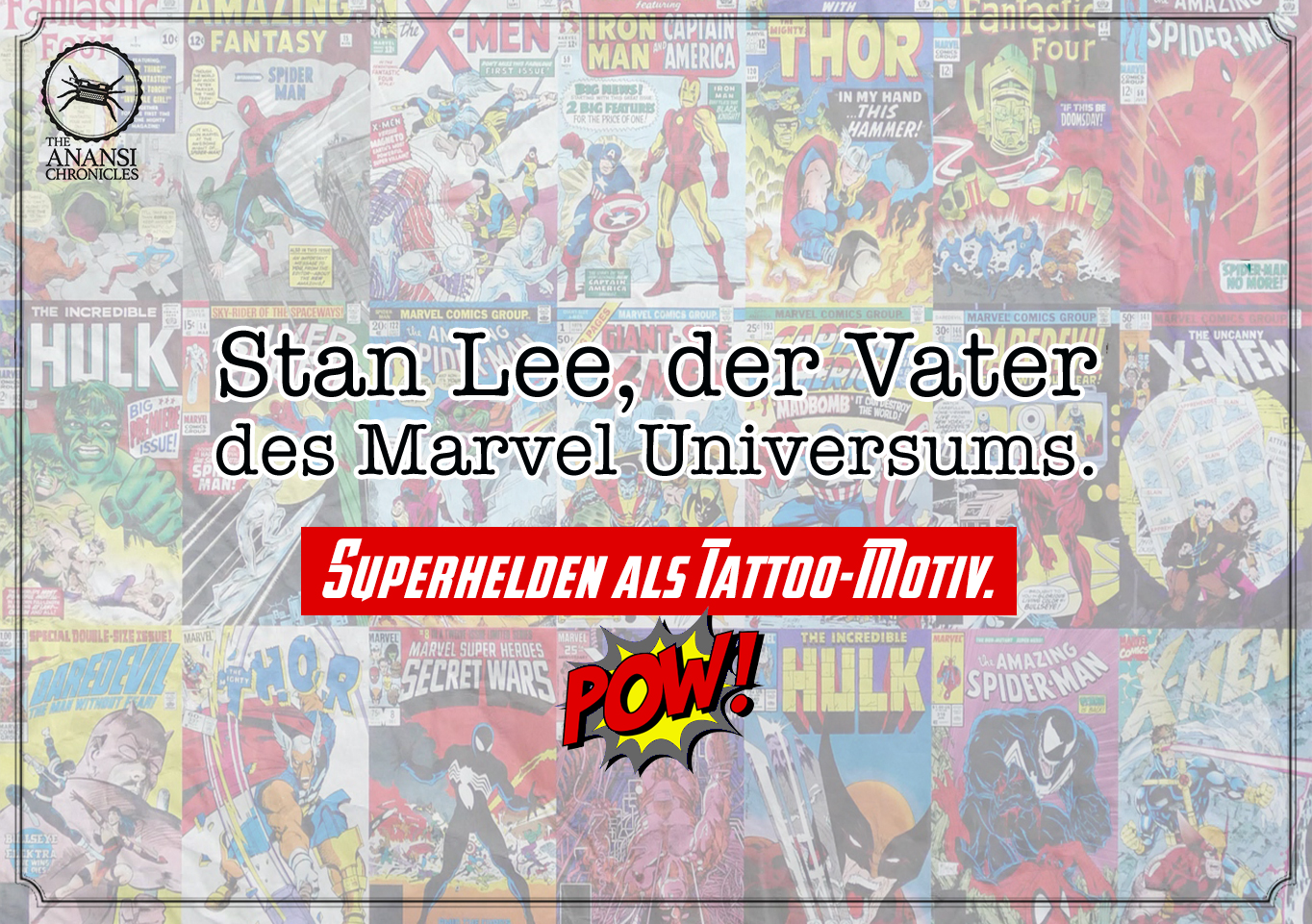 Stan Lee, der Vater des Marvel Universums.