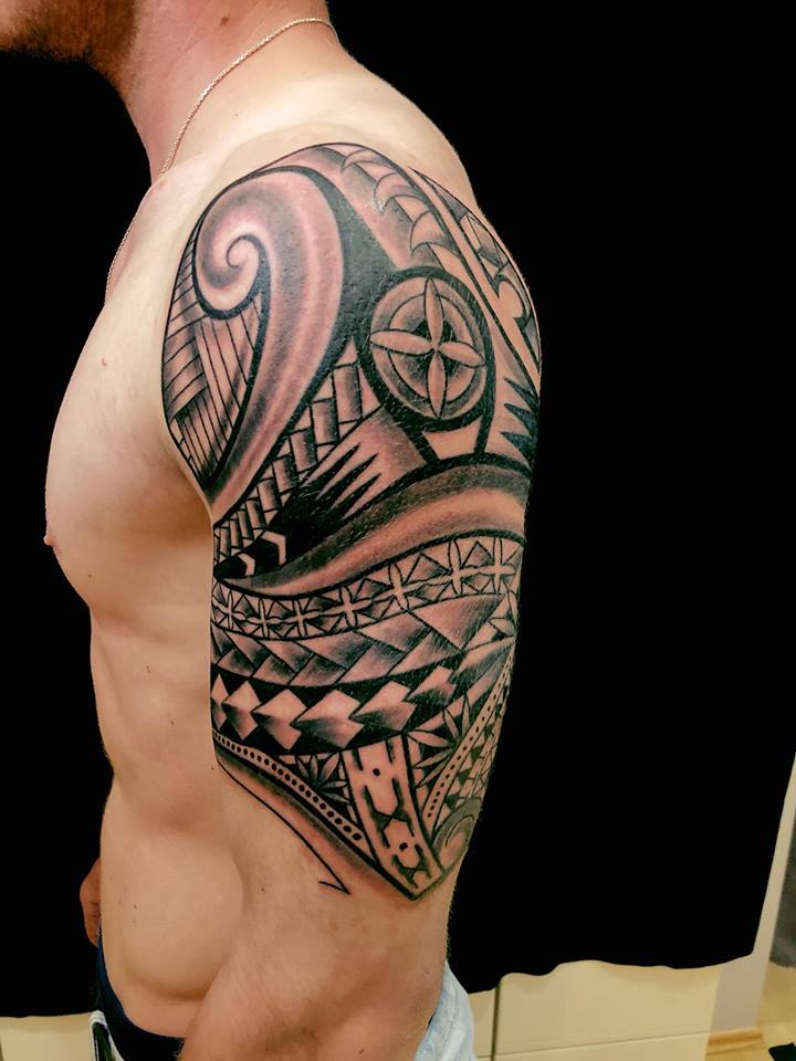 tattoo studio anansi münchen munich minga maori tätowierung spezialist laszlo tribal