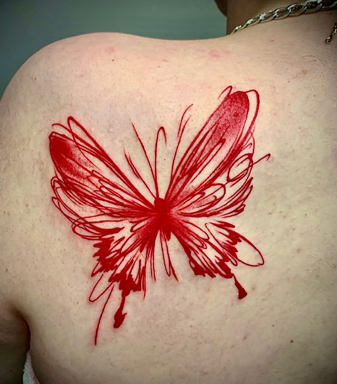 tattoo studio anansi münchen tim schmetterling butterfly